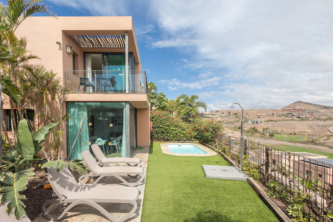 Villa für 4 Personen mit Terrasse in Salobre, San Bartolomé de Tirajana