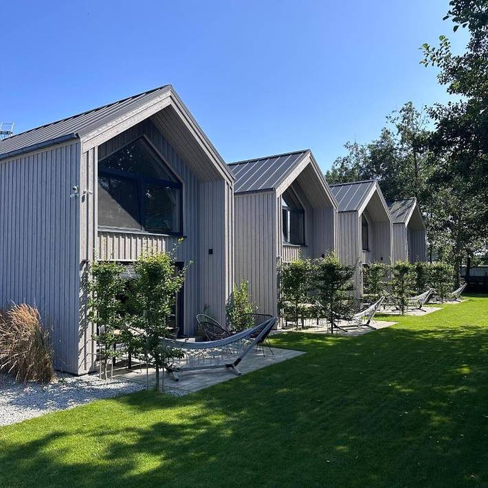 Lodge für 5 Personen, mit Sauna und Garten sowie Ausblick, mit Haustier - 1