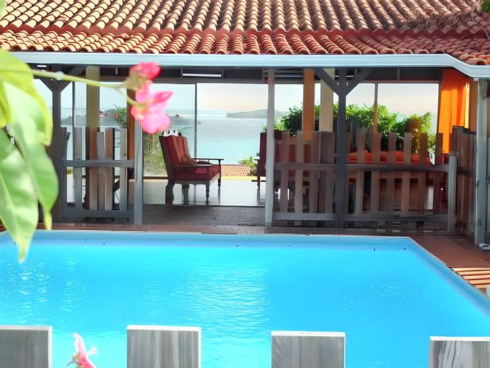 Location de vacances pour 10 personnes, avec piscine et terrasse à Le François - 4