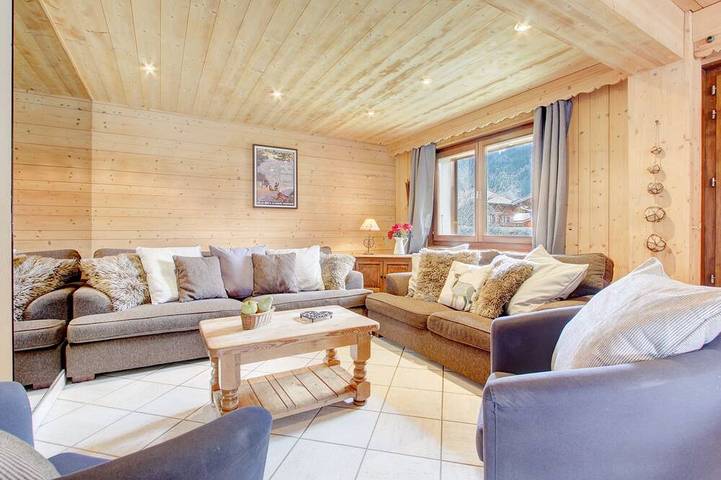 Chalet für 11 Personen, mit Balkon und Garten, mit Haustier