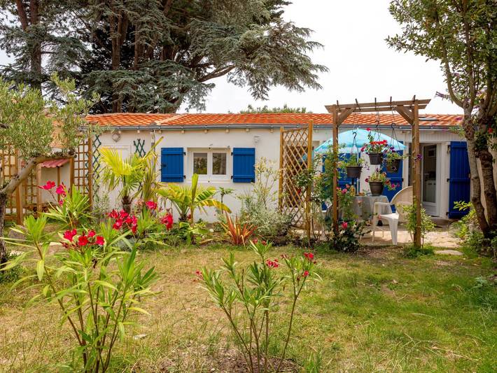 Location de vacances pour 2 personnes, avec terrasse et jardin à Pornic