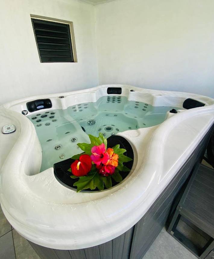 Chambre d’hôte pour 2 personnes, avec terrasse ainsi que piscine et vue sur l' Île de la Réunion - 3