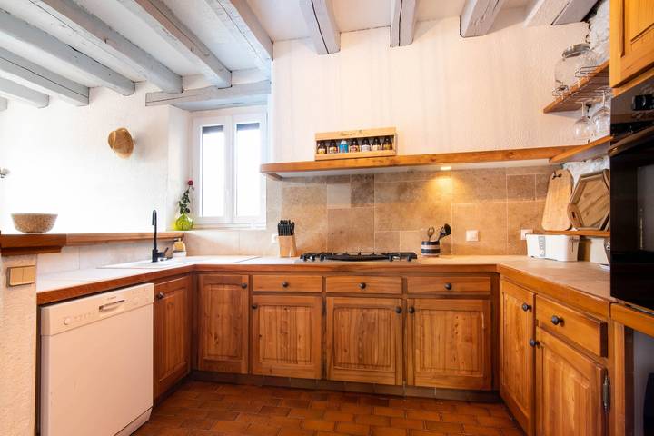 House 'La Ferme du Château' with Private Terrace, Peaceful Setting and Fresh Air