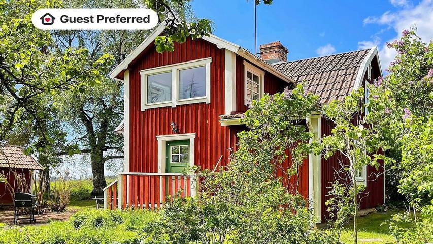 Hus för 4 Personer, med trädgård i Uppsala