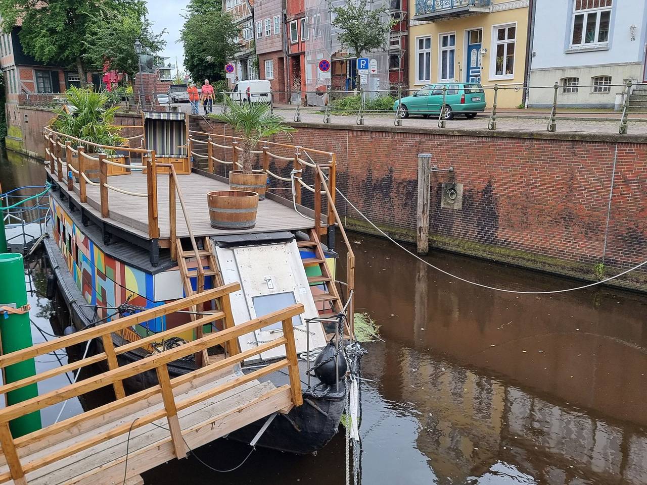Ganze Ferienwohnung, Schute Kunstkudder im Hansehafen in Stade, Cuxland