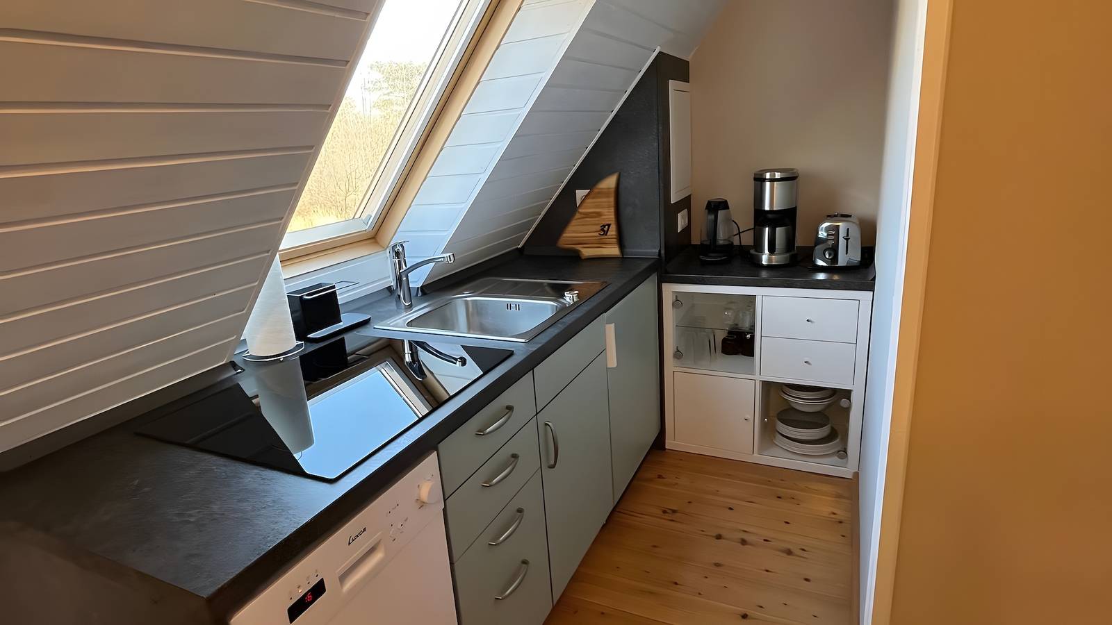 Ganze Wohnung, Ferienwohnung Bodden für 2–3 Personen (39 m²) in Glowe in Polchow, Glowe
