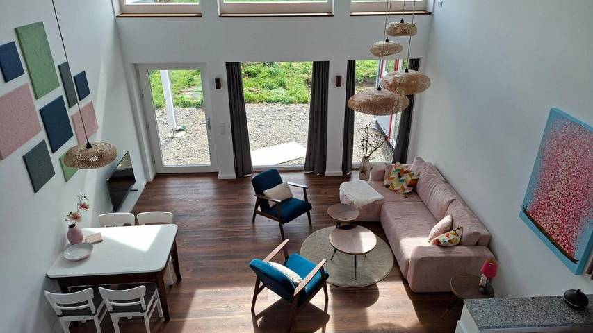 Ferienhaus für 6 Personen, mit Sauna und Garten sowie Ausblick, mit Haustier in Warburg