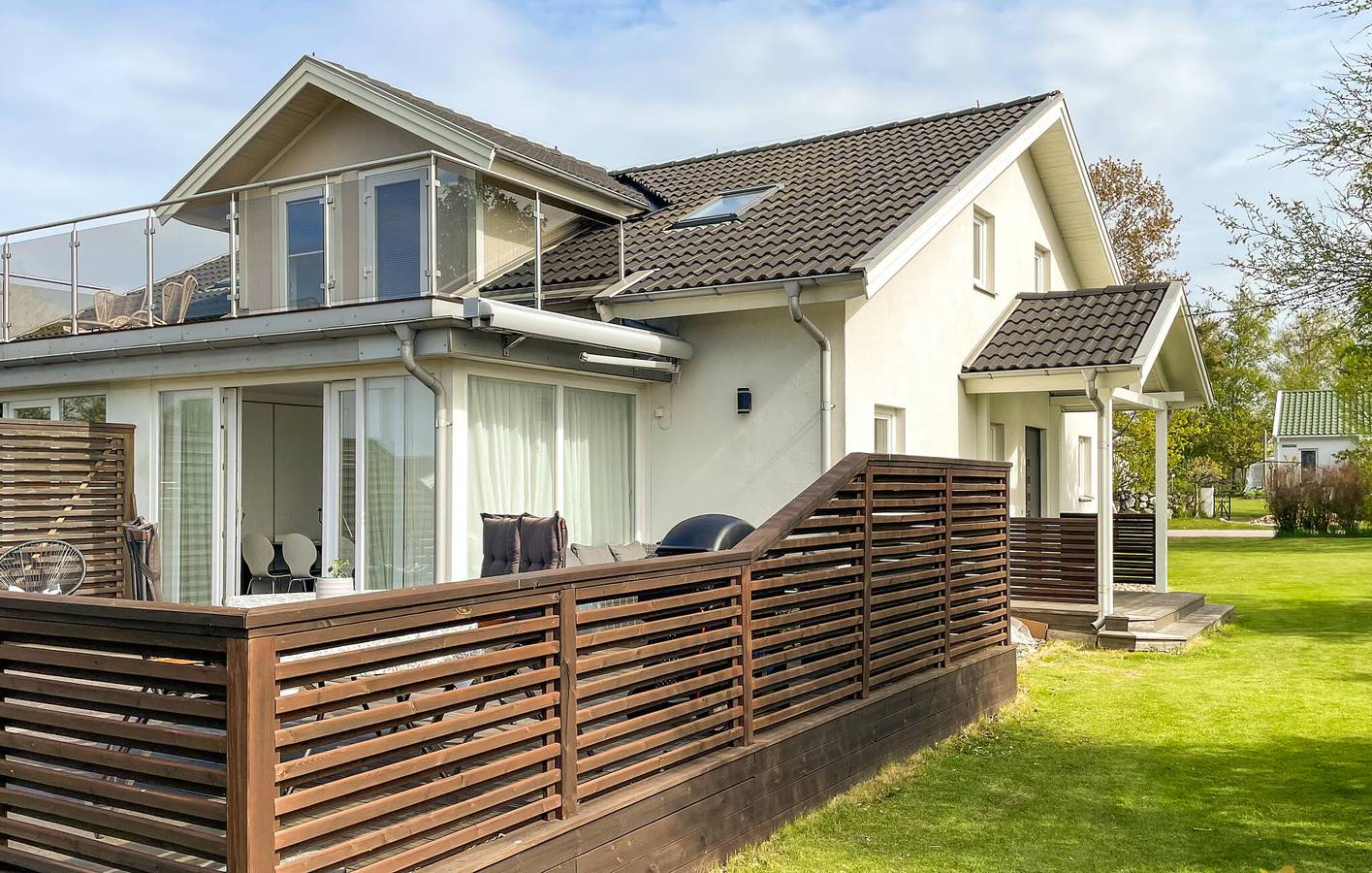 Ferienhaus für 6 Personen mit Terrasse in Falkenbergs und Umgebung