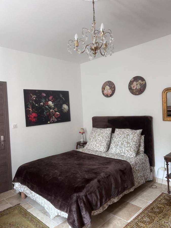 Chambre d’hôte pour 4 personnes, avec Jardin ainsi que Piscine et Vue