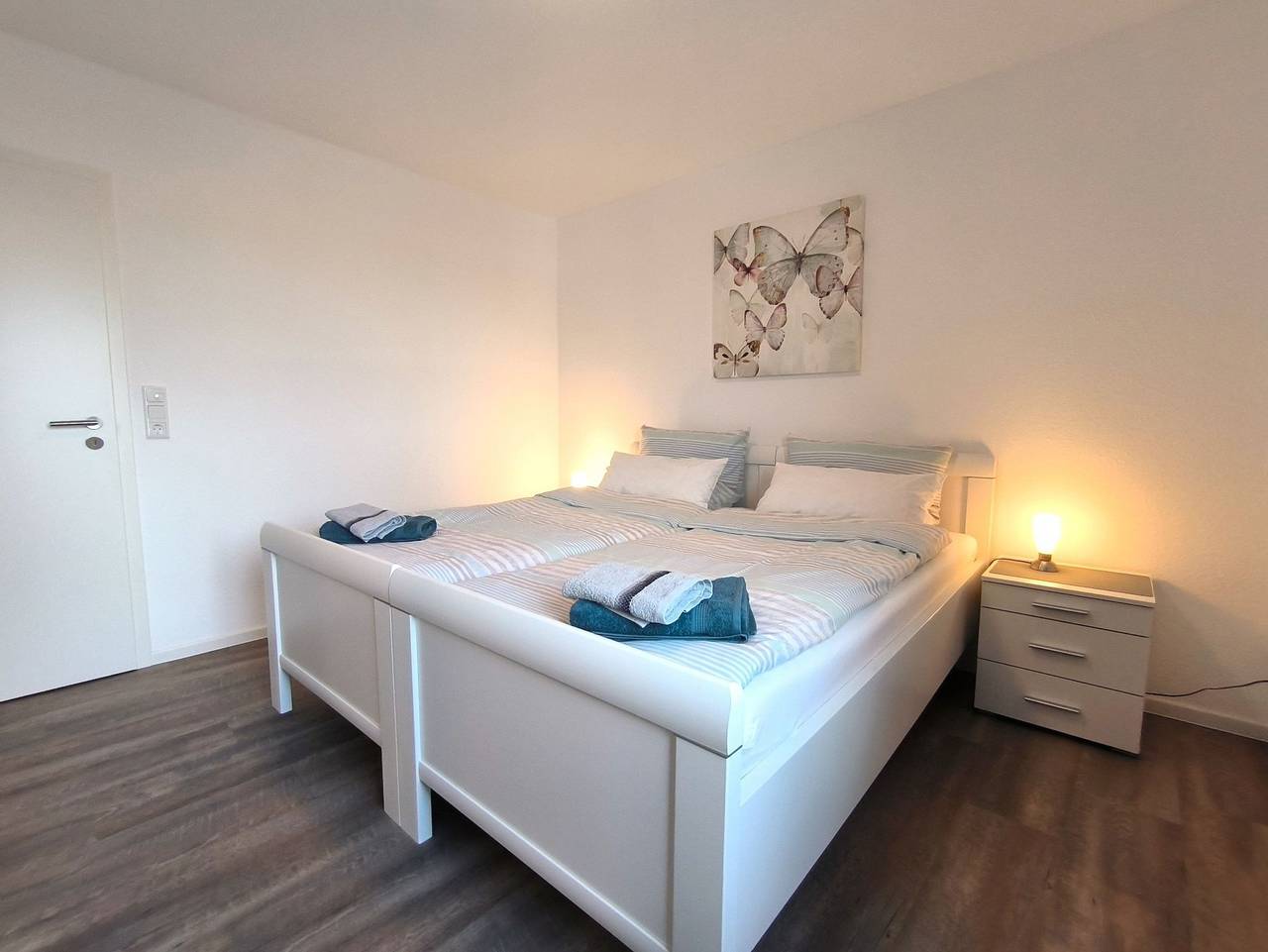 Ganze Ferienwohnung, Magdalenenhof - top moderne Fewo inmitten der Natur - Ferienwohnung Magdalene in Wanderup, Grünes Binnenland