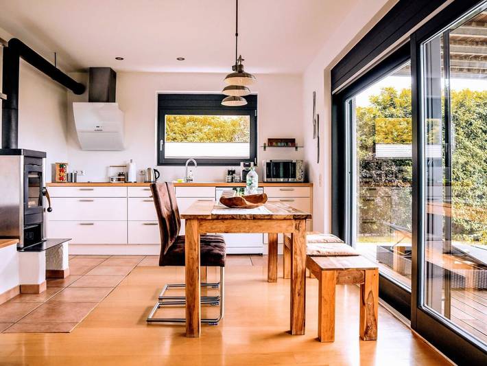Ferienwohnung für 4 Personen, mit Terrasse und Garten sowie Ausblick in Europa-Park