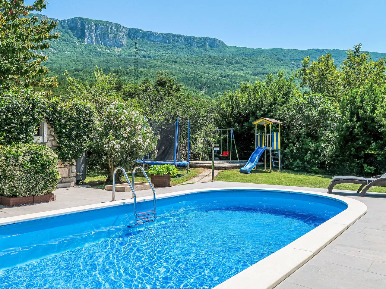 Villa Desanka in Kozljak, Ostküste Istrien