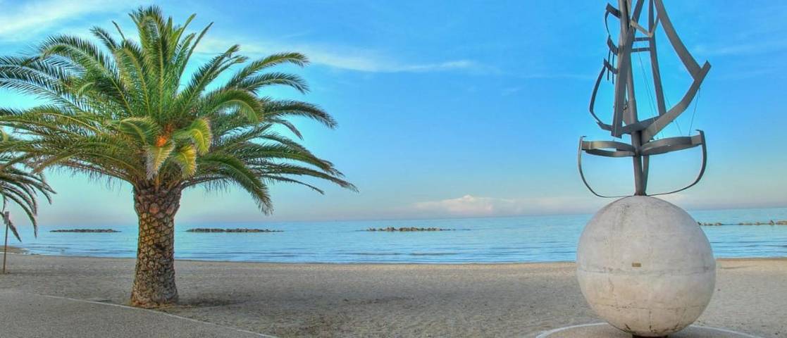 Appartamento per 4 persone, con Terrazza a Grottammare