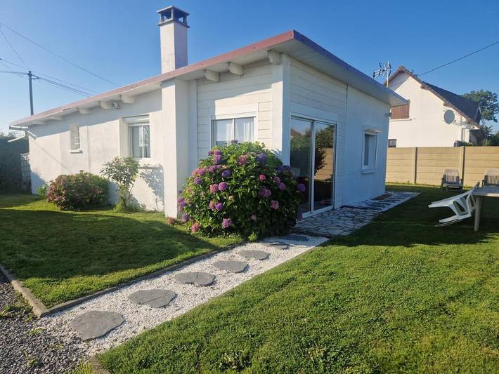 Maison de vacances pour 4 personnes, avec vue et jardin