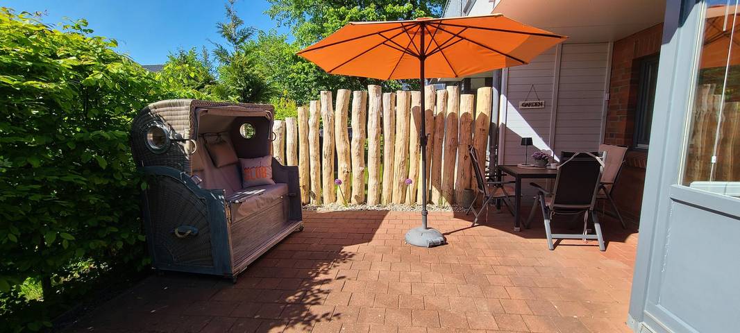 Ferienwohnung für 4 Personen, mit Terrasse und Garten in St. Peter-Ording