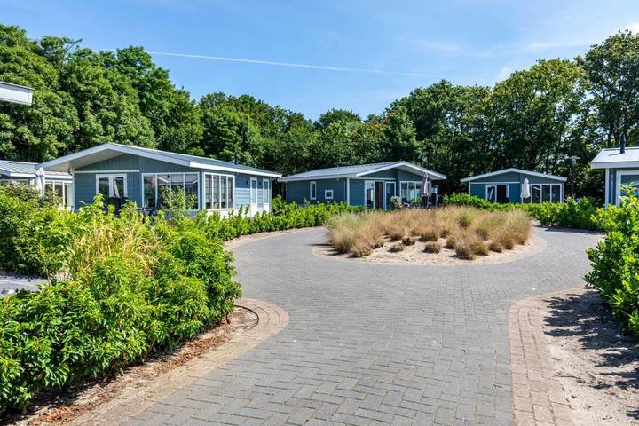 Ferienpark für 6 Personen, mit Terrasse und Garten sowie Pool und Ausblick in Noordwijk
