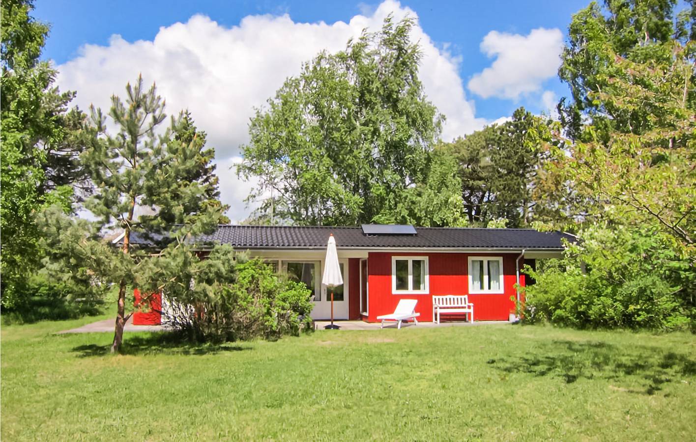 Ferienhaus für 6 Personen mit Terrasse in Østre Sømarken, Pedersker