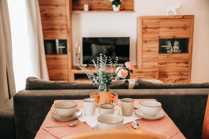 Ferienwohnung für 4 Personen, mit Garten und Ausblick - 1