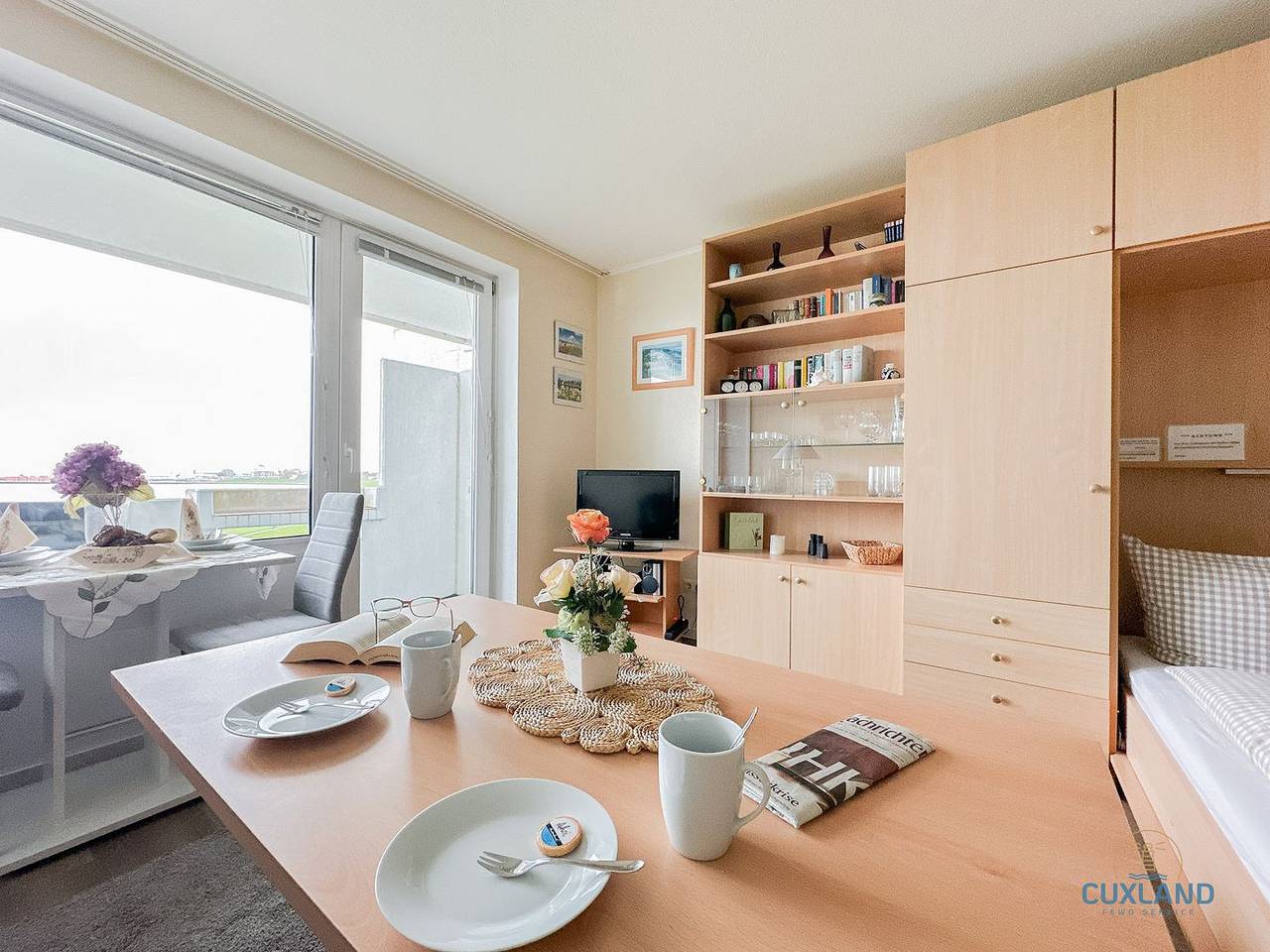 Ganze Wohnung, Haus Nautic Wohnung 615, Apartment mit Meerblick in Döse, Cuxhaven