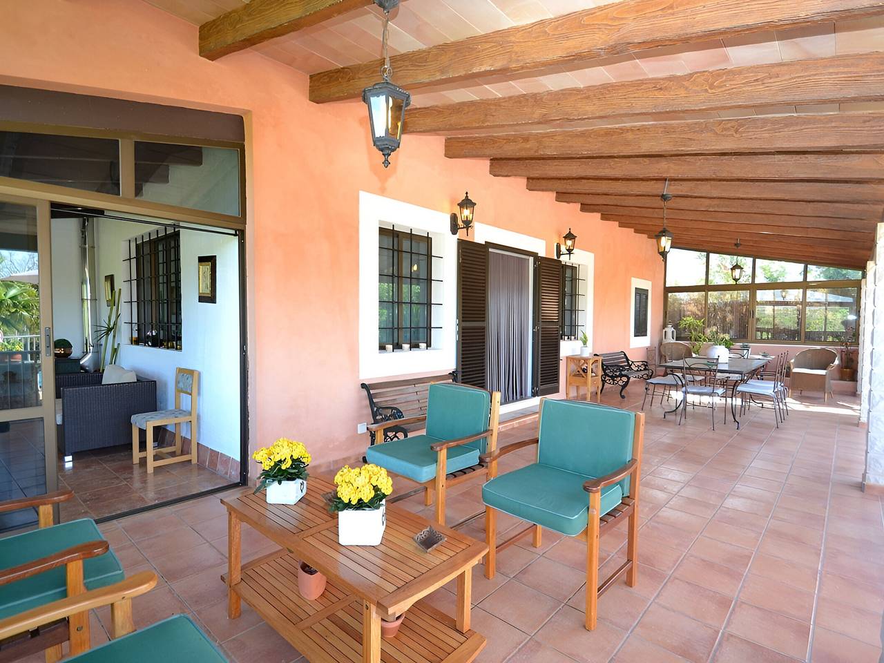 Villa familiale à Inca avec piscine privée in Puig de Santa Magdalena, Inca
