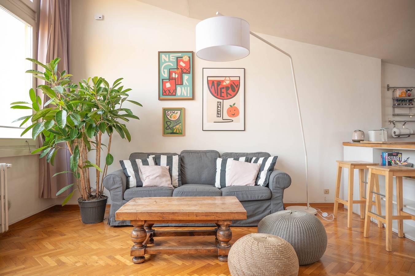Elegantes Panorama-Apartment im Borgo Santa Croce in Florence city center, Florenz