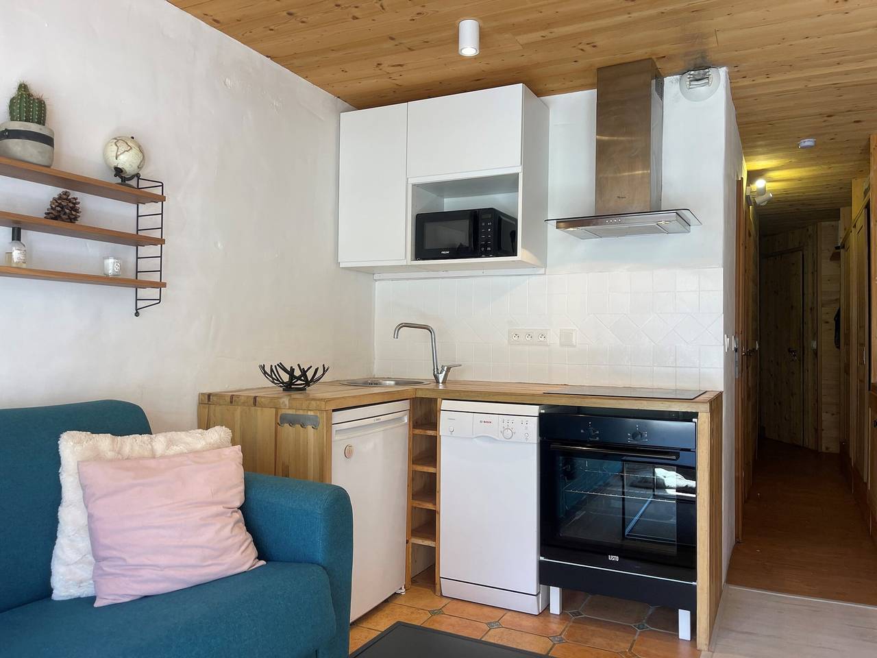 Ganzes Studio, Renoviertes Studio in Liftnähe, 4 Pers, Balkon, ausgestattete Küche in Les Arcs, Bourg-Saint-Maurice