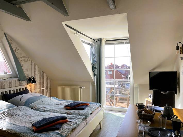 Ferienwohnung für 3 Personen, mit Sauna und Balkon, kinderfreundlich in Wittdün - 2
