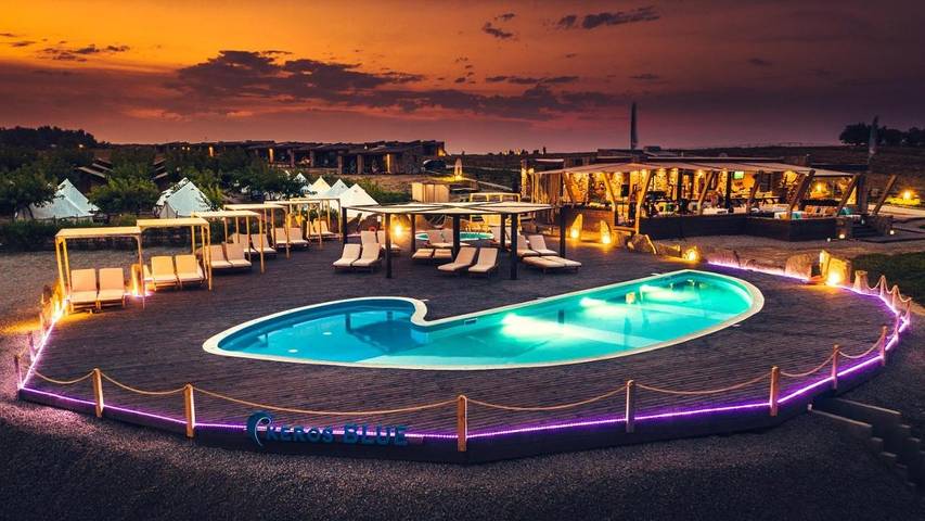 Ferienanlage für 3 Personen, mit Balkon und Ausblick sowie Pool in Griechenland - 2