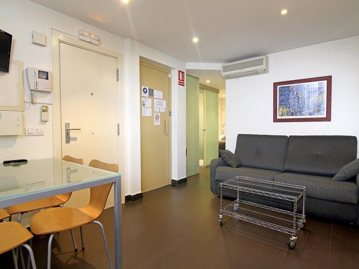 Ferienwohnung für 2 Personen, mit Balkon in Barcelona - 3