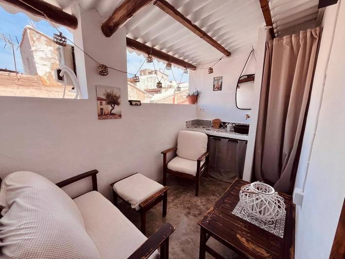Hôtel pour 3 personnes, avec terrasse et vue, animaux acceptés à Abarán - 3