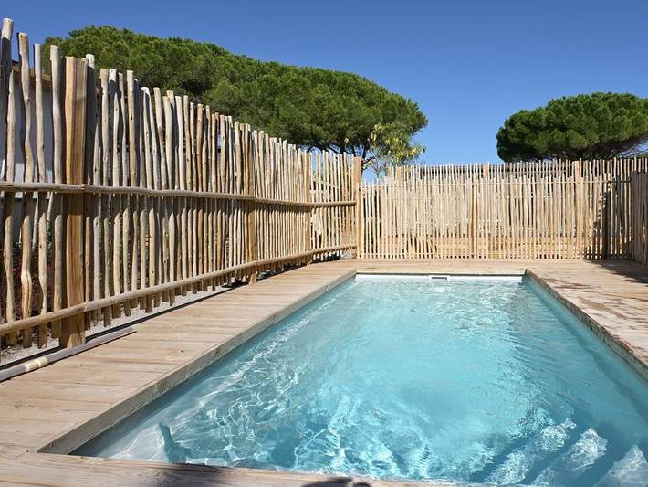 Mobil home pour 6 personnes, avec bassin pour enfant à Taden - 2