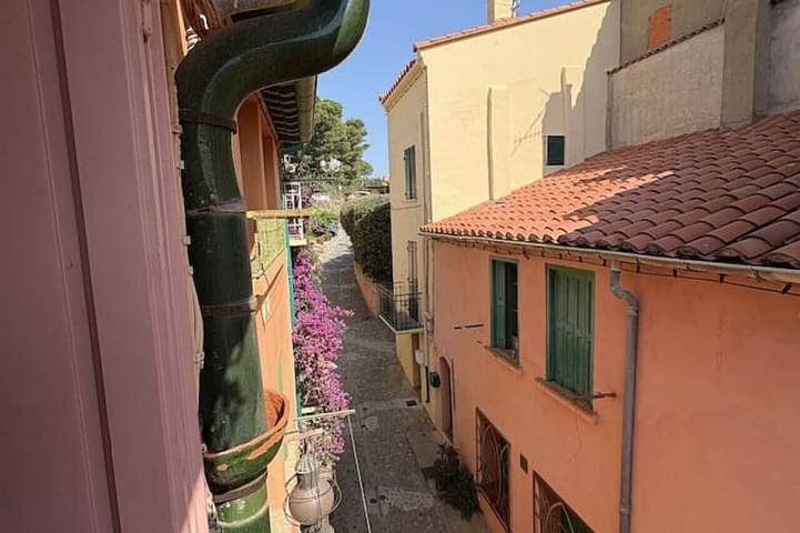 Maison de vacances pour 6 personnes, avec balcon à Collioure