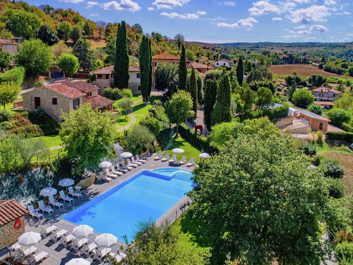 Casa vacanza per 9 persone, con Terrazza e Piscina nonché Sauna a Città della Pieve
