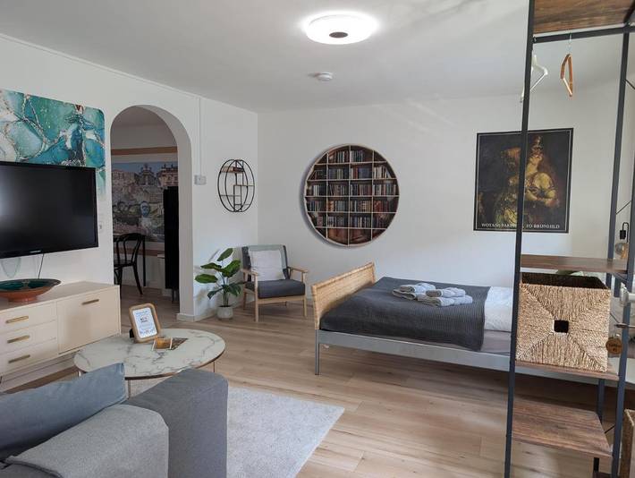 Gîte pour 2 personnes, avec jardin dans Bayreuth