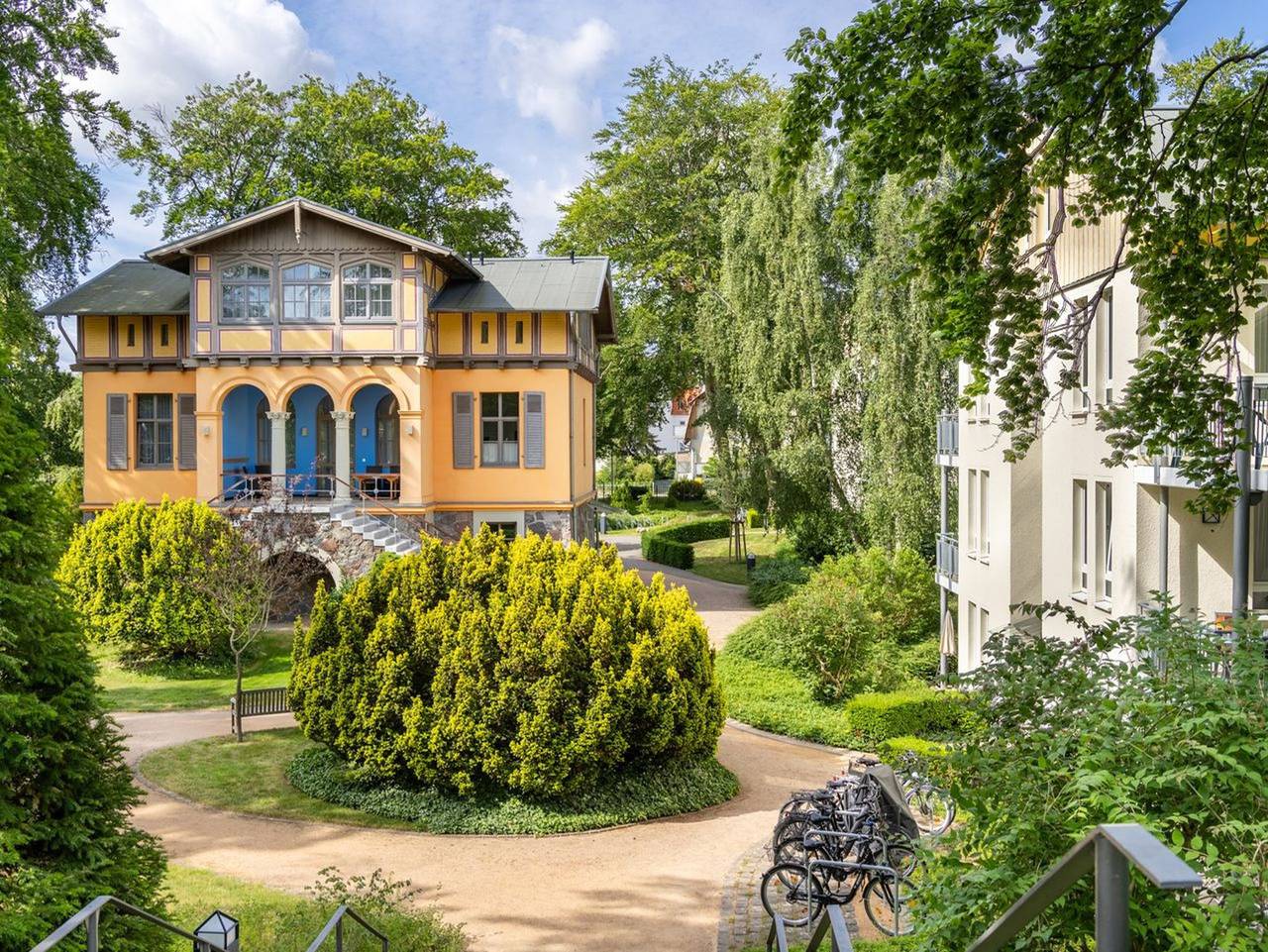 Ganze Ferienwohnung, Strand-Park - Ferienapartment direkt an der Strandpromenade - Saunabereich im Haus inklusive! in Strand Heringsdorf, Heringsdorf