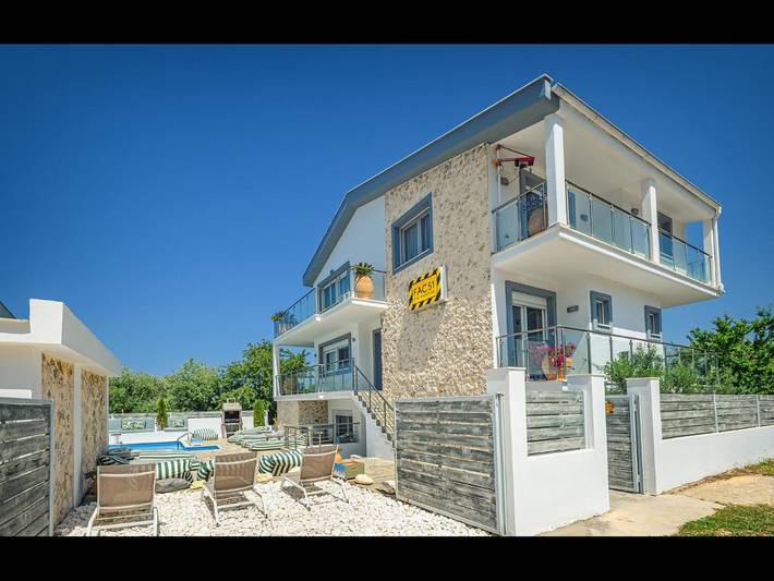 Villa für 12 Personen, mit Terrasse und Pool sowie Ausblick auf Thassos - 3