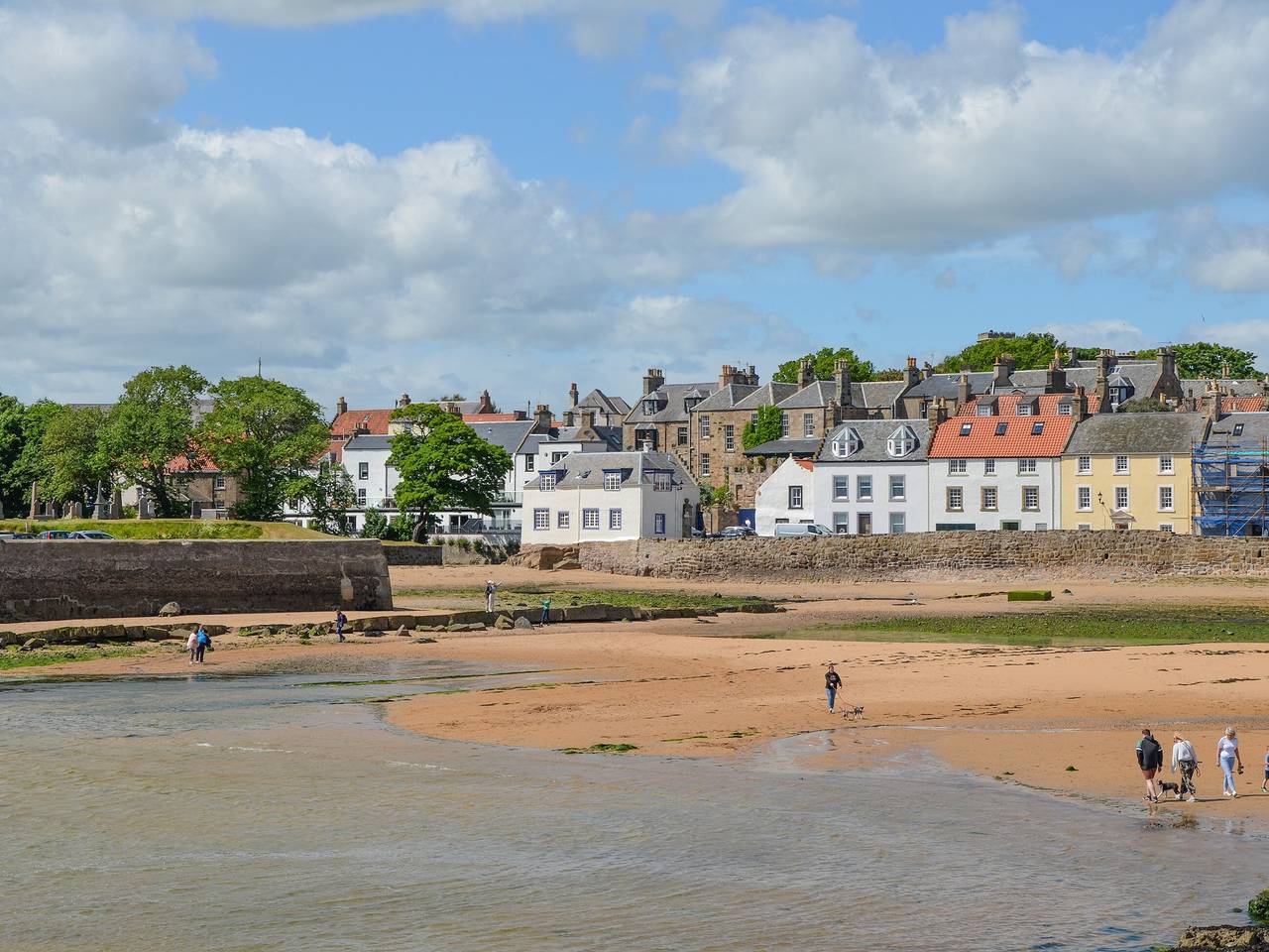 Tall Ship in Anstruther, Fife region