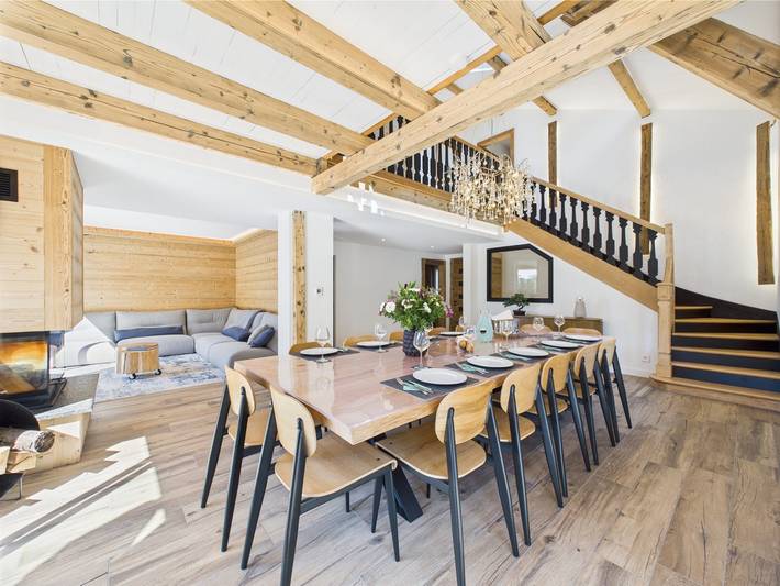 Chalet pour 15 personnes, avec jacuzzi et terrasse ainsi que sauna et jardin à Gérardmer - 4