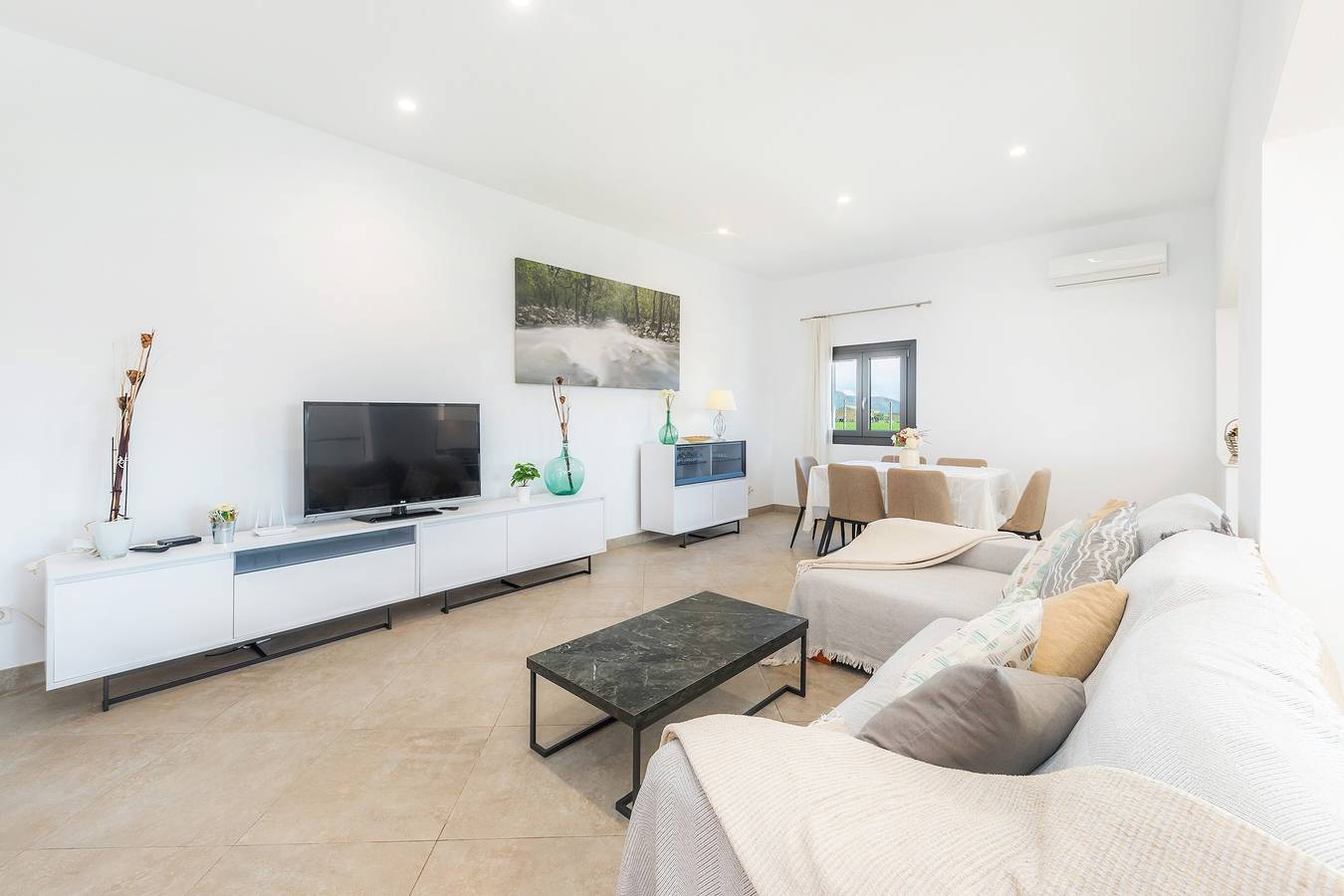 Ferienhaus Finca Goet mit Bergblick, Pool und Wlan in Sa Pobla, Mallorca Norden