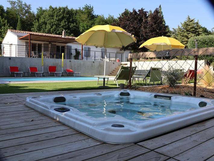 Location de vacances pour 8 personnes, avec jardin ainsi que vue et piscine à Saint-Denis (Aude) - 2