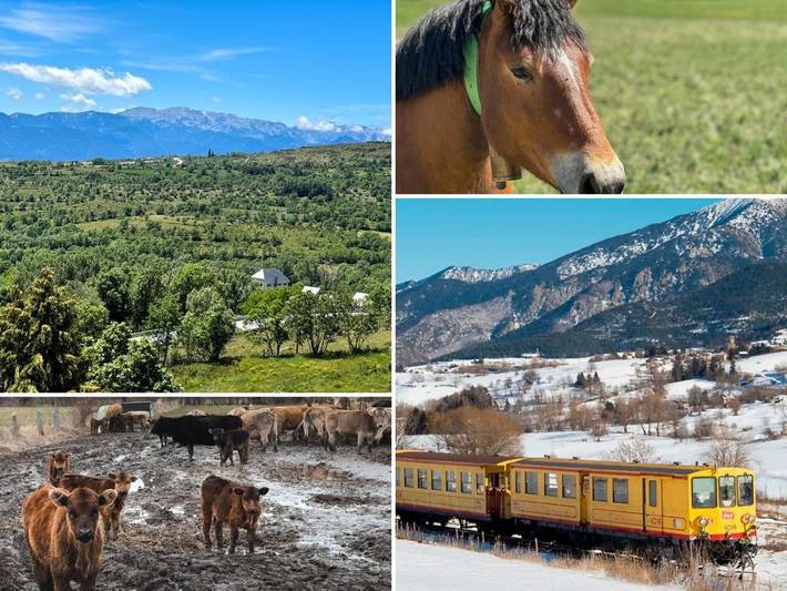 Gîte pour 4 personnes, avec vue ainsi que terrasse et jardin à Latour-de-Carol - 2