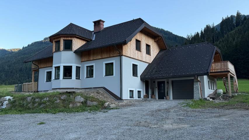 Ganze Wohnung, Apartment Der Sagbauer Top 1 mit Bergblick, Balkon und WLAN in Rottenmanner und Wölzer Tauern, Irdning-Donnersbachtal