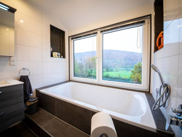 Ferienhaus für 4 Personen, mit Terrasse und Garten sowie Ausblick im Weserbergland - 4