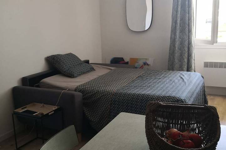 Appartamento intero, Quiet town center, sea view, private parking, 250 m from the beach in Ajaccio, Golfe D'Ajaccio