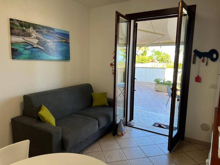 Appartamento per 4 persone, con terrazza e panorama a Marittima