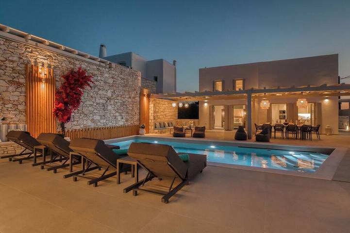 Villa für 10 Personen in Aliki