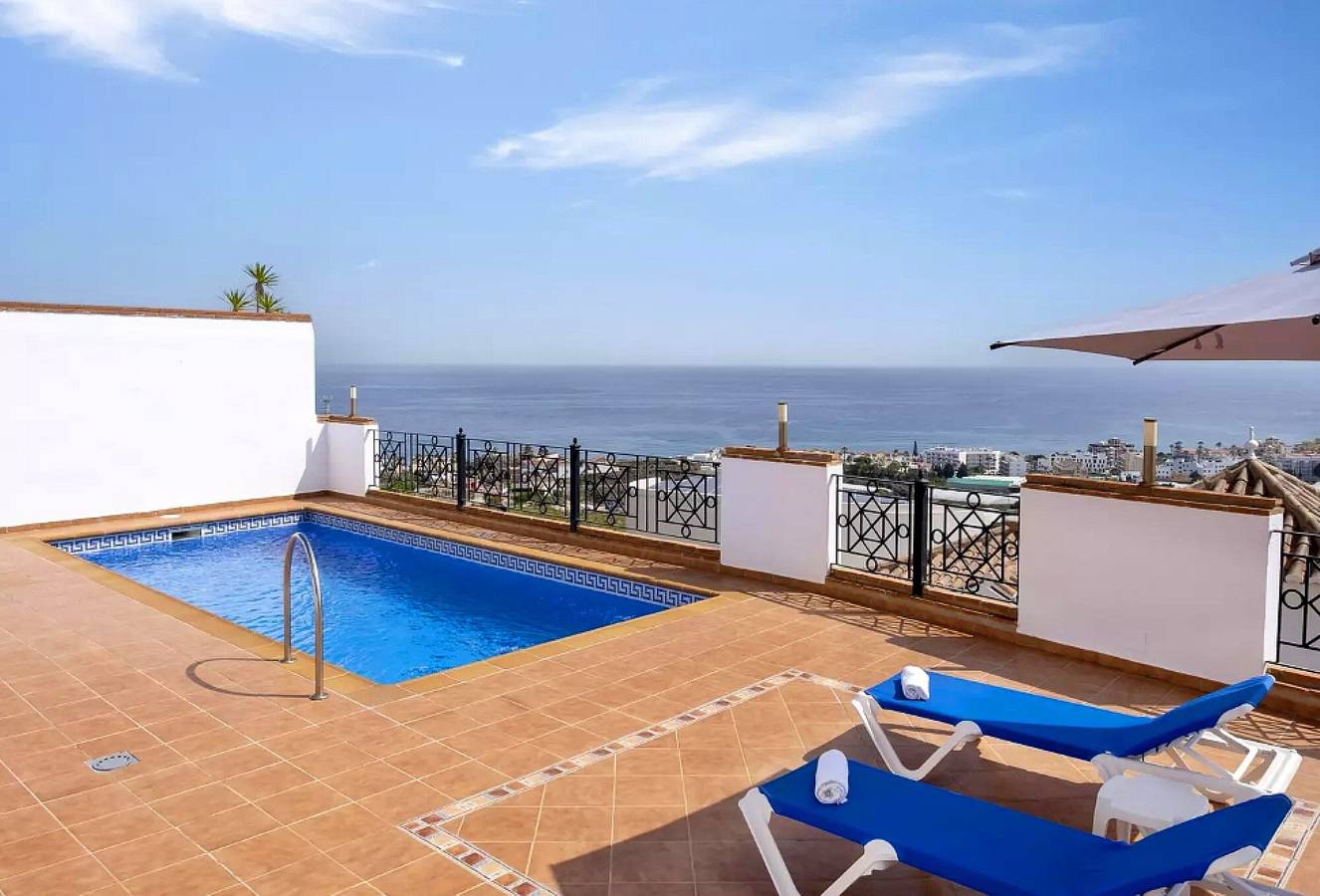 Feriehus for 6 personer med balkon in Torrox Costa, Torrox