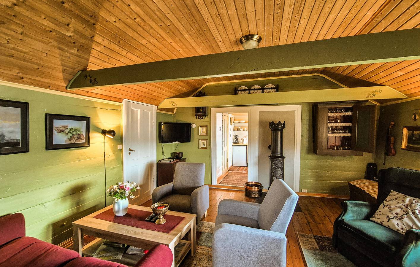 Ferienhaus für 4 Personen mit Terrasse in Hardangerfjord