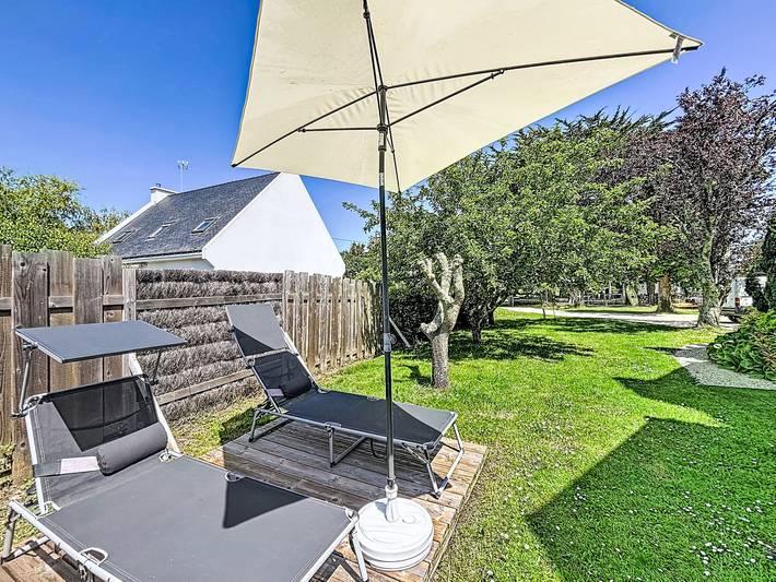 Maison de vacances pour 2 personnes, avec Terrasse et Jardin dans le Golfe du Morbihan