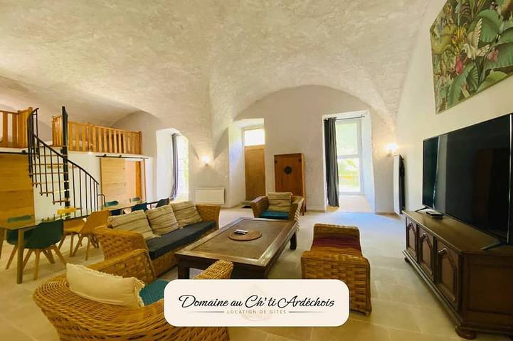 Maison de vacances pour 8 personnes, avec piscine ainsi que jacuzzi et jardin - 1